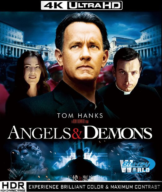 UHD062.Angels Demons 2009 4K UHD  (45G)